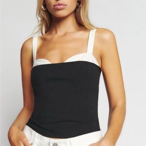 Reformation Harlan Knitted Tank Top - Size Medium